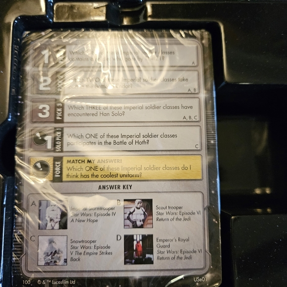 💵3/$20 NWOT Pictopia Star Wars Edition Picture Triva Game. - Picture 10 of 13